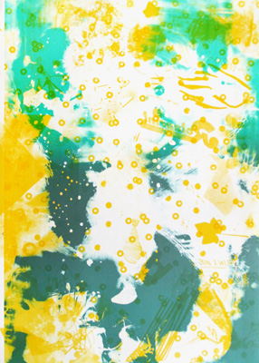 Abstract offset Bauhaus
