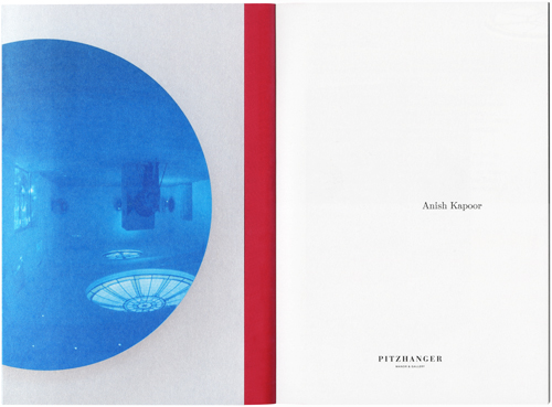 Solo exhibition catalogue