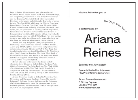 Ariana Reines