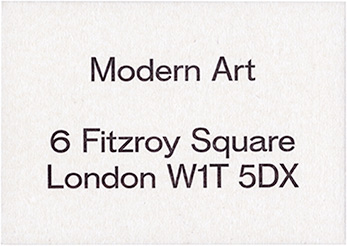 Change of address card