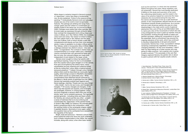 Solo exhibition catalogue