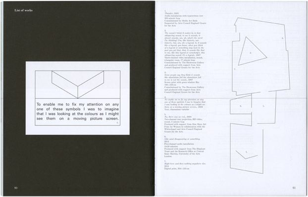 Solo exhibition catalogue