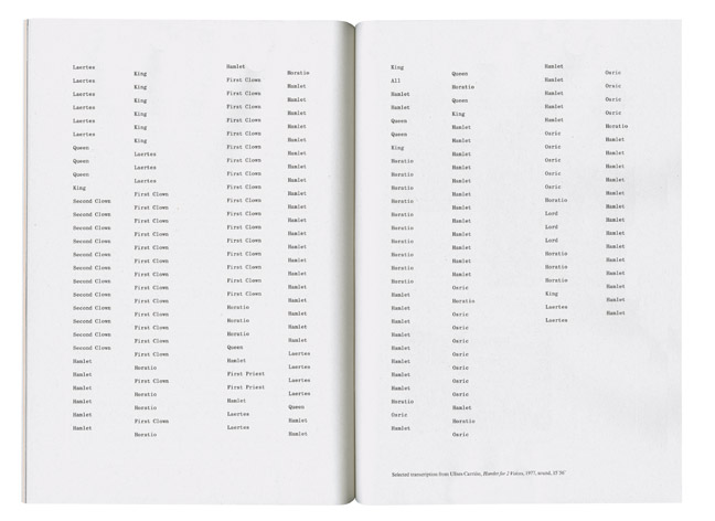 Solo exhibition catalogue