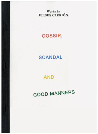 Gossip, Scandal and Good Manners