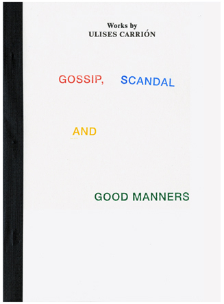 Gossip, Scandal and Good Manners