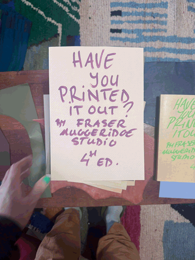 Have You Printed It Out? (4)