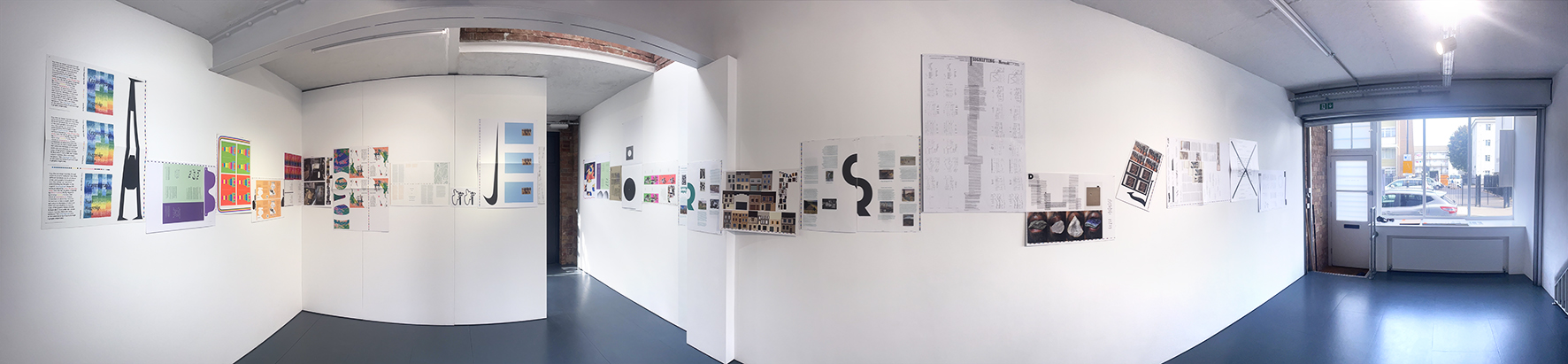 Imposed Alphabet Exhibition