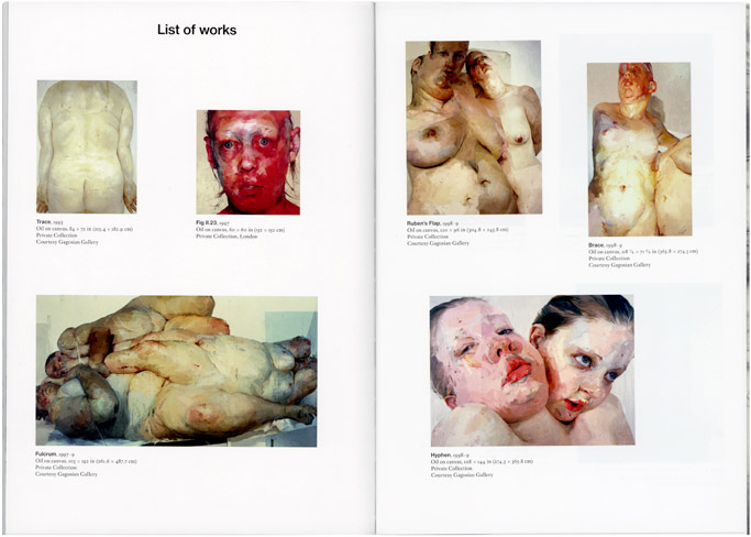 Solo exhibition catalogue