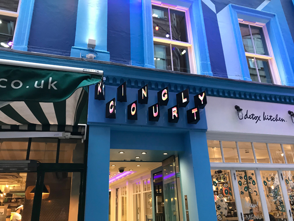 Kingly Court sign