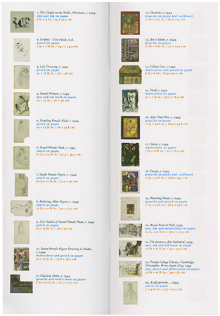 Solo exhibition catalogue