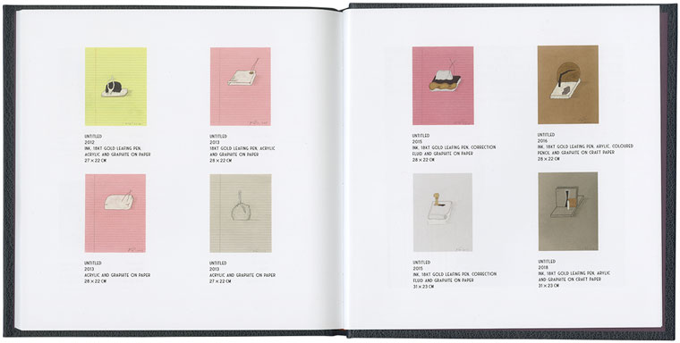 Solo exhibition catalogue