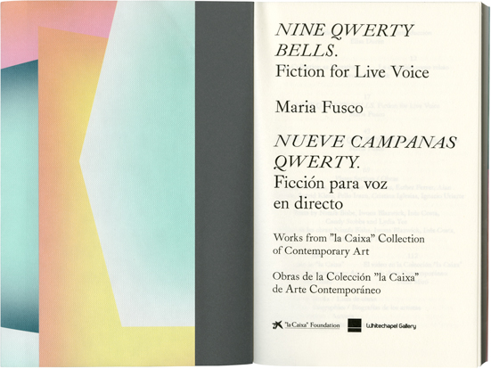 Nine Qwerty Bells Fiction for Live Voice