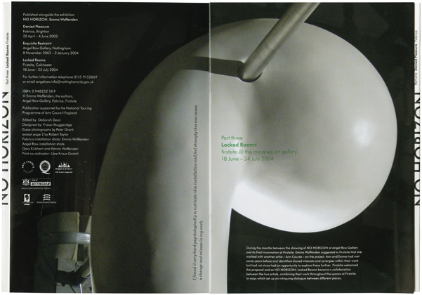 Solo exhibition catalogue