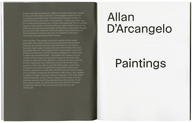 Solo exhibition catalogue