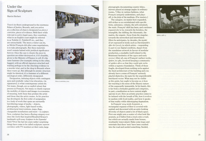 Solo exhibition catalogue