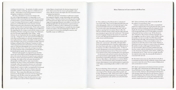 Solo exhibition catalogue