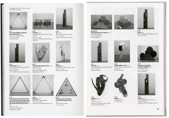 Solo exhibition catalogue