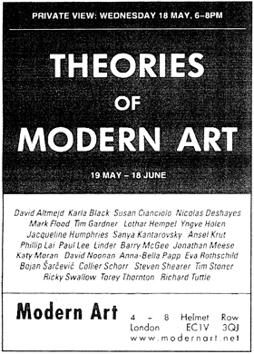 Theories of Modern Art