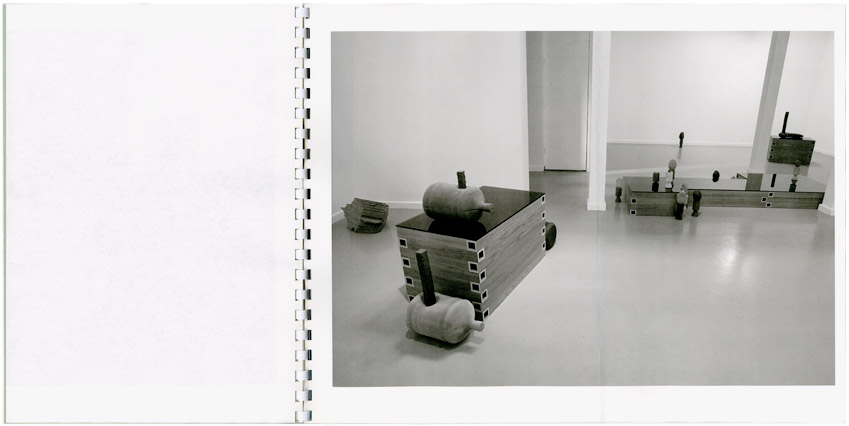 Solo exhibition catalogue