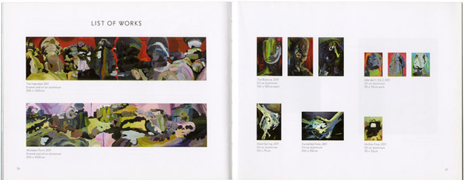 Solo exhibition catalogue