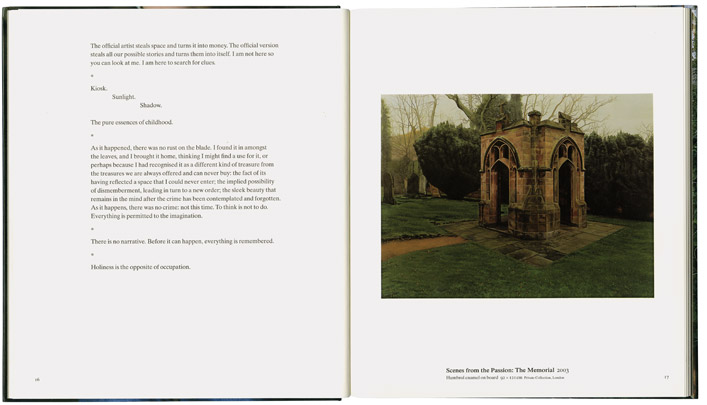 Solo exhibition catalogue