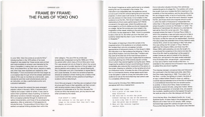 Solo exhibition catalogue